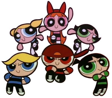 Rowdyruff Boys and Powerpuff Girls Render 2 by Drumsweiss on DeviantArt