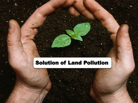 Land pollution