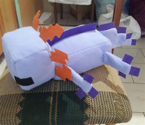 Blue axolotl plush minecraft - junglewery