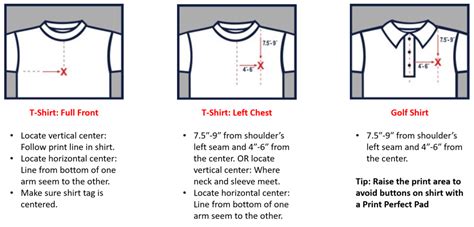 Your Guide to Heat Transfer Placement | GRAPHICS PRO