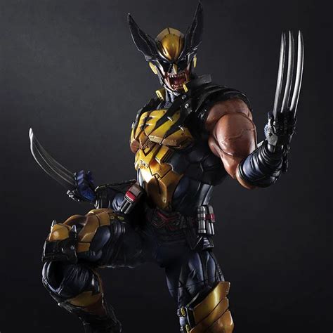 Anime Movie X Men Wolverine Logan Action Figure Playarts Kai figurine ...