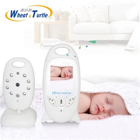 Wireless Video 2.0 Inch Color Baby Sleeping Monitor NightVision IR LED ...