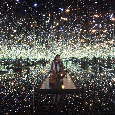 Broad museum at downtown Los Angeles “Infinity mirror room by yayoi ...