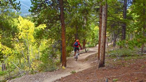 Aspen Alley Mountain Bike Trail in Breckenridge, Colorado ...