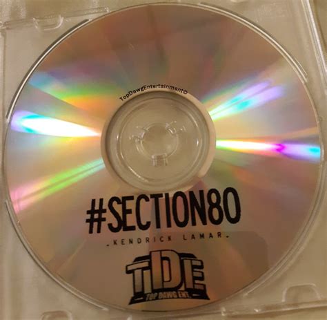 Kendrick Lamar – Section 80 (2011, CDr) - Discogs