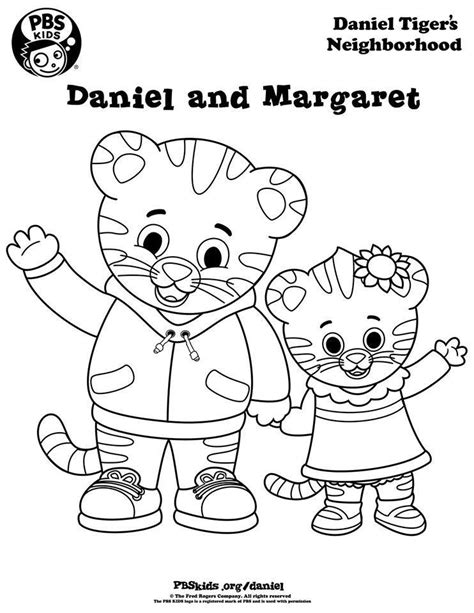 Daniel and Baby Margaret New Year Coloring Pages, Family Coloring Pages ...