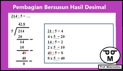 Cara Menghitung Pembagian Koma Desimal Pembagian Bilangan Pecahan Riset ...