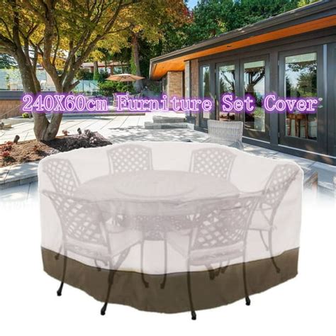 Heavy Duty Waterproof Large Patio Set Cover - Outdoor Furniture Cover ...