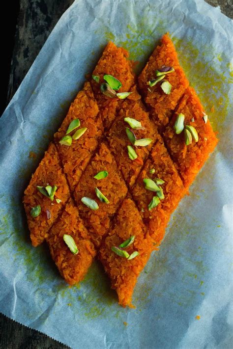 Gajar Halwa | Carrot Halwa | Carrot Bars | Carrot Barfi | EASY