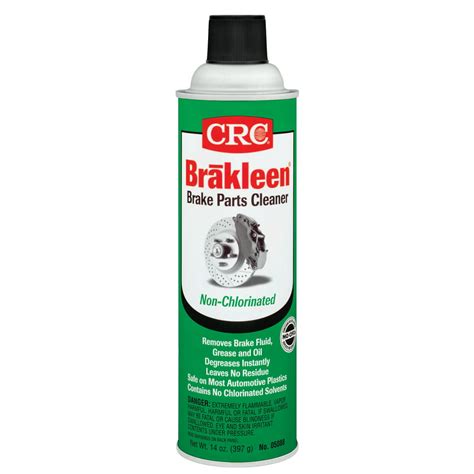 CRC Brakleen Non-Chlorinated Brake Parts Cleaners, 14 oz Aerosol Can ...