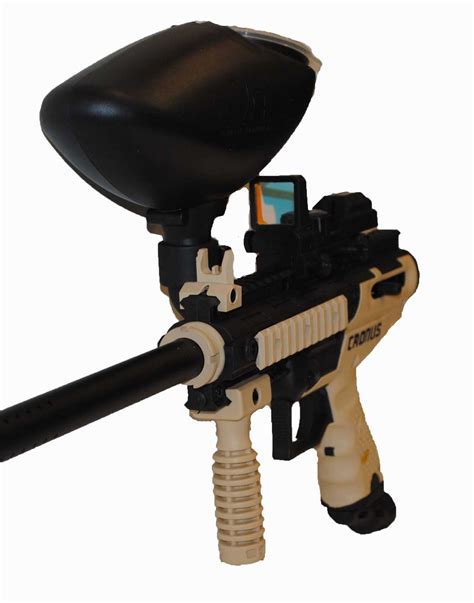 Tippmann Cronus CQB Paintball Gun with Electronic Red Dot Sight and ...