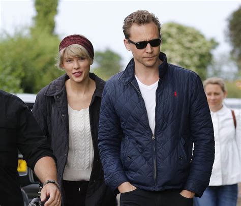 Taylor Swift and Tom Hiddleston in England to meet Tom's mother and ...