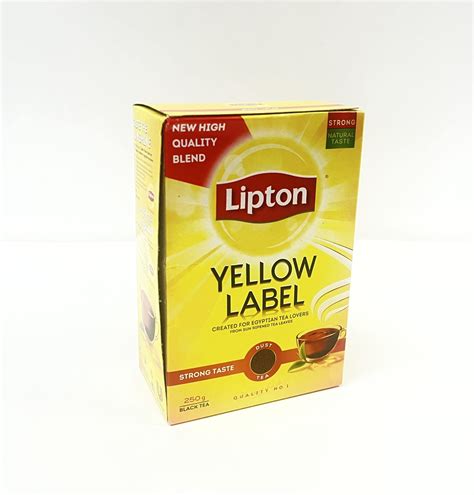 | LIPTON TEA YELLOW LABEL LOOSE STRONG 250GR