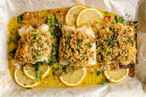 Baked Cod with Panko (gluten-free panko crust) | I Heart Umami®