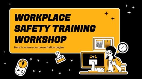 Workplace Safety Training Workshop | Google Slides & PPT