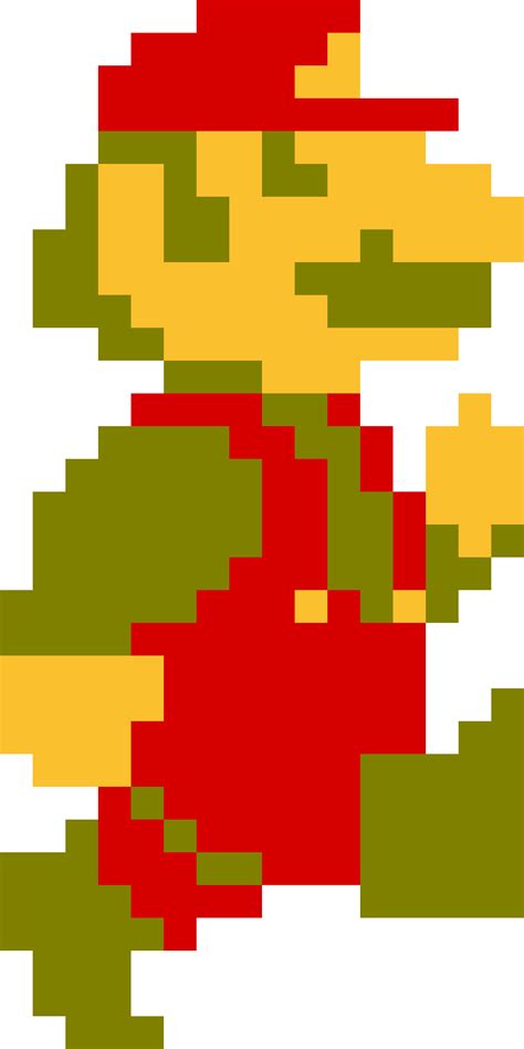 Pixilart - Super Mario Bros 16-bit and 8-bit by The-Mario-Guy