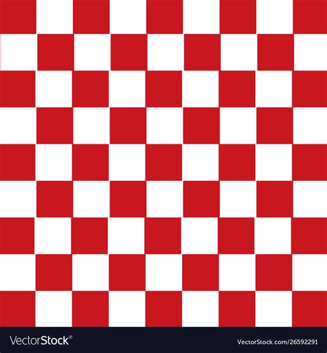 Red and white checkered background Royalty Free Vector Image