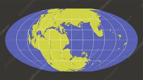 Continental Drift Animation - Stock Video Clip - K007/4702 - Science ...