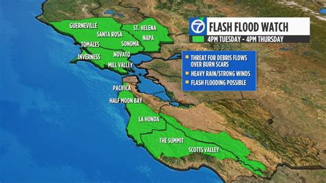 Flash Flood Watch in Santa Cruz County ahead of storm - ABC7 San Francisco