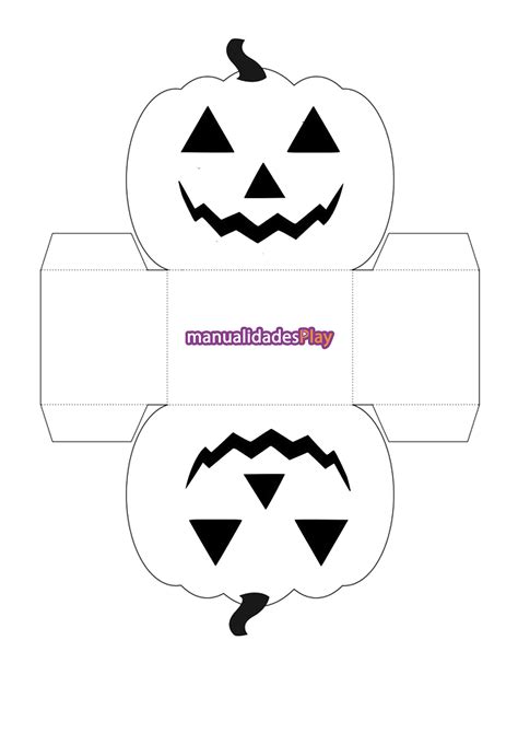 Decoración para Halloween con cartulina ¡Fácil! - Manualidades Play