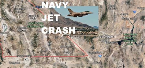 Navy Fighter Jet Crashes In California Death Valley Desert Wednesday ...