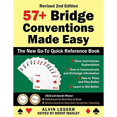 57+ Bridge Conventions Made Easy : The New Go-To Quick Reference Book ...