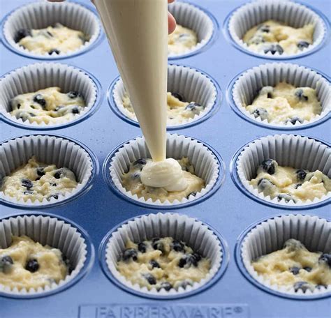 Blueberry Cream Cheese Muffins - i am baker