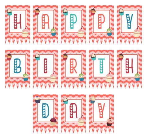 Printable Birthday Banner Template - prntbl.concejomunicipaldechinu.gov.co