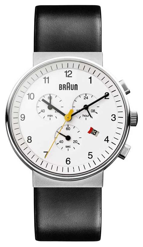 Braun Unisex Classic Chronograph Watch BN0035WHBKG