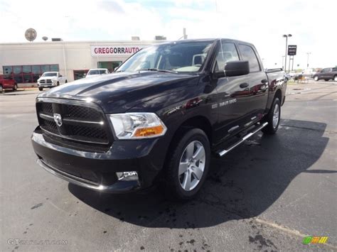 2012 Black Dodge Ram 1500 Express Crew Cab 4x4 #62757645 Photo #12 ...