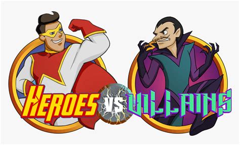 Heroes Vs Villains Bar Crawl - Hero Vs Villain Clipart, HD Png Download ...