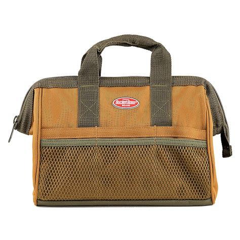 Bucket Boss GATEMOUTH 13 Brown Polyester 13-in Zippered Tool Bag 60013 ...