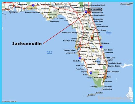 nice Map of Jacksonville Florida | Jacksonville florida, Jacksonville ...