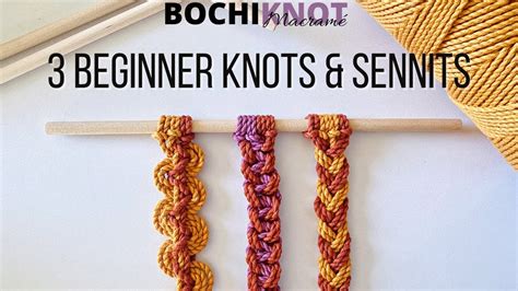 How To Make 3 Intertwined Sennit Knot Patterns (Ultimate Guide) - YouTube