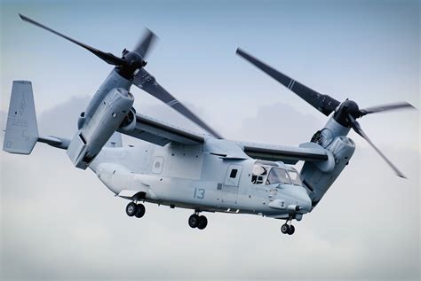 Download Tiltrotor Aircraft Military Bell Boeing V-22 Osprey HD Wallpaper