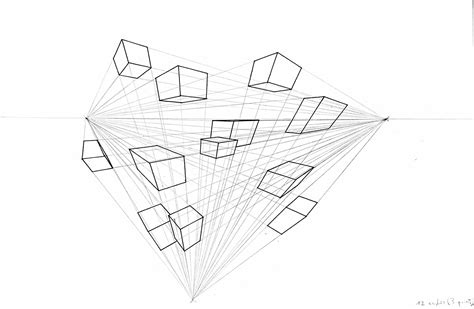 Cuboids in Space – ILA 3 : Perspective Drawing – Quentin's Hopefully ...