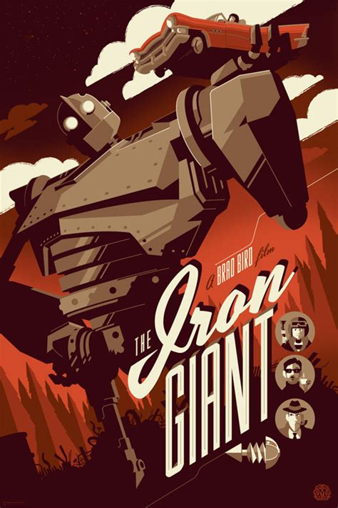 The Geeky Nerfherder: Movie Poster Art: The Iron Giant (1999)