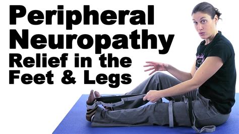 Peripheral Neuropathy Relief in the Feet & Legs - Ask Doctor Jo - YouTube