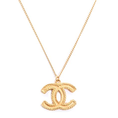 CHANEL CC Necklace Gold 67030