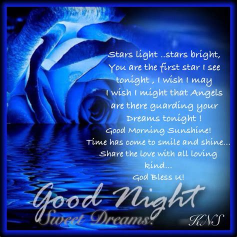 Good night..sweet dreams | Blessings to Well Wishing... | Pinterest ...