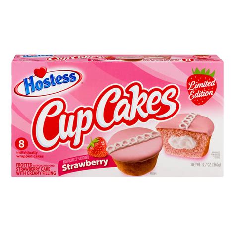 Save on Hostess Limited Edition Strawberry Cupcakes - 8 ct Order Online ...