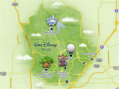 Interactive Disney World Map - Allina Madeline