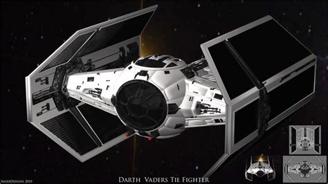 Res: 1920x1080, Darth Vaders Tie Fighter by SiLeNtOwL Darth Vaders Tie ...