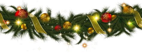 Garland Christmas Wreath Clip art - christmas png download - 1600*604 ...