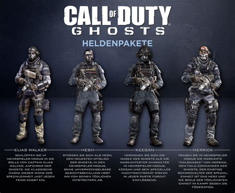 Call of Duty: Ghosts - Personalisierungs-DLC-Pakete vorgestellt ...