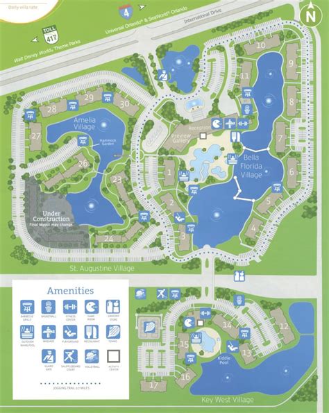 Vistana Villages Property Map | WDWMAGIC - Unofficial Walt Disney World ...