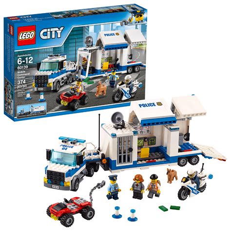 LEGO City Police Mobile Command Center 60139 (374 Pieces) - Walmart.com