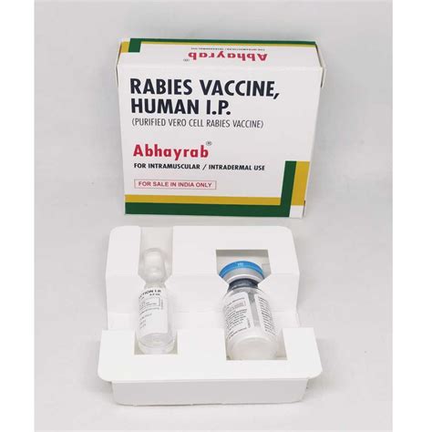 Rabies vaccine human bulk exporter Abhayrab Vaccine Named Patient Supply