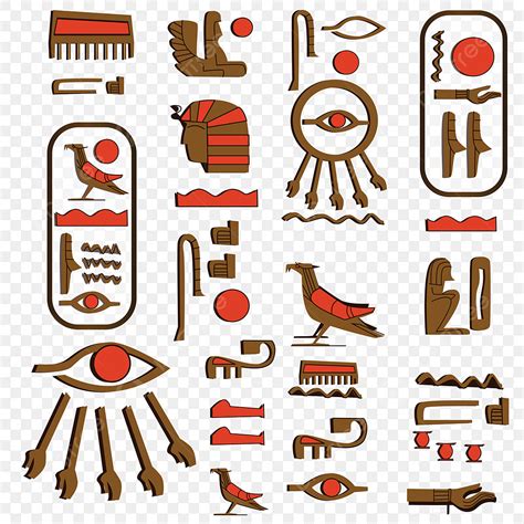 Egypt Hieroglyphics Vector Hd PNG Images, Ancient Egypt Hieroglyphs ...