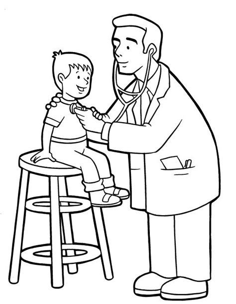 Doctor Coloring Pages - Best Coloring Pages For Kids | Coloring pages ...